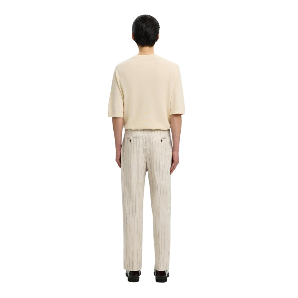 S/Homme Relaxed-Malik Sun Pinstriped Trousers